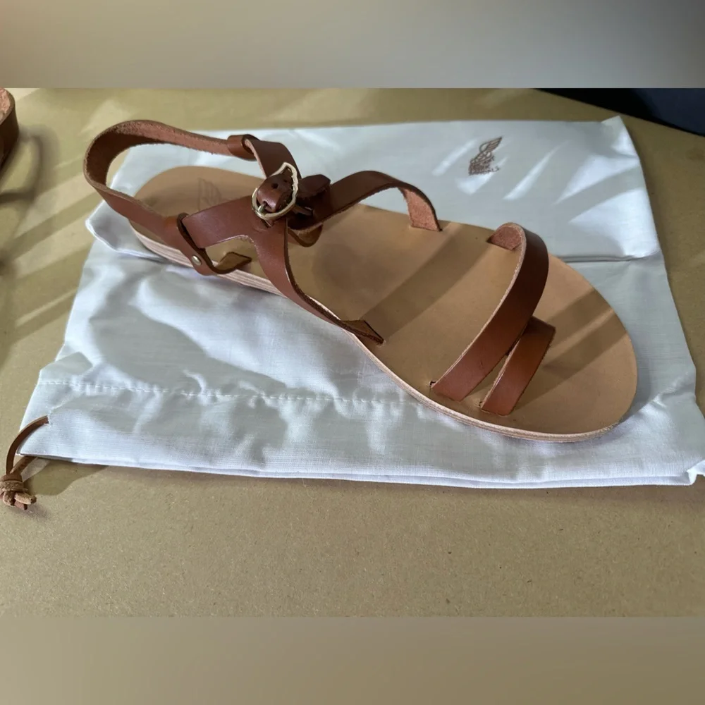 Ancient Greek Sandals Phoebe sandal in Cotto - Picture 9 of 10